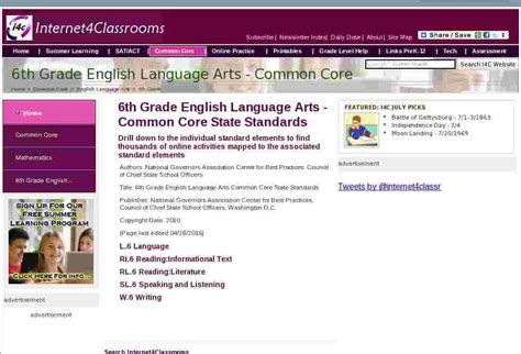 6th Grade Language Arts Common Core Resources Twinkl 6th Grade Language Arts Activities - 6th Grade Language Arts Activities