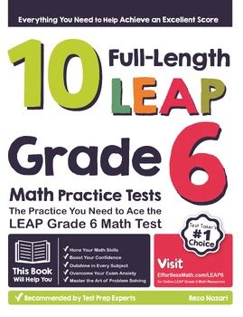 6th grade leap practice test pdf.  A test form is a set of released test questions previously ad...