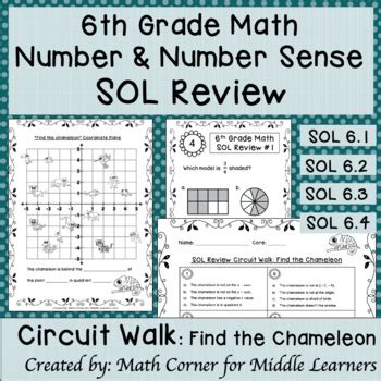 6th Grade Math Sol Study Guide