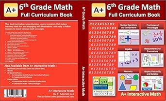 6th grade math textbook 129 lessons 518 pages printed b w curriculum for homeschooling or classroom. - Component maintenance manual 27 airbus a320.