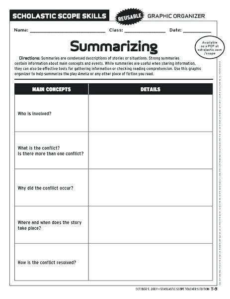 6th Grade Math Worksheets Summarize Worksheet Activity 6th Grade - Summarize Worksheet Activity 6th Grade