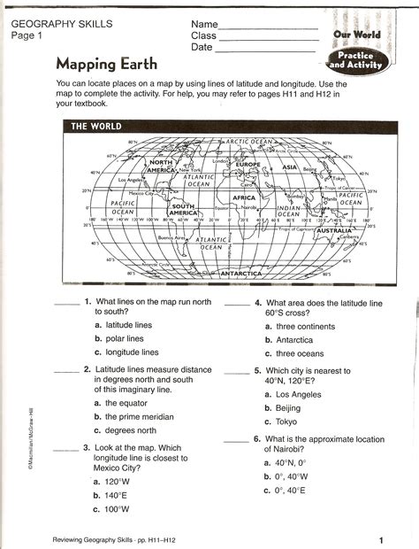 6th grade social studies geography test pdf.  Learn 6th Grade Geography wit...