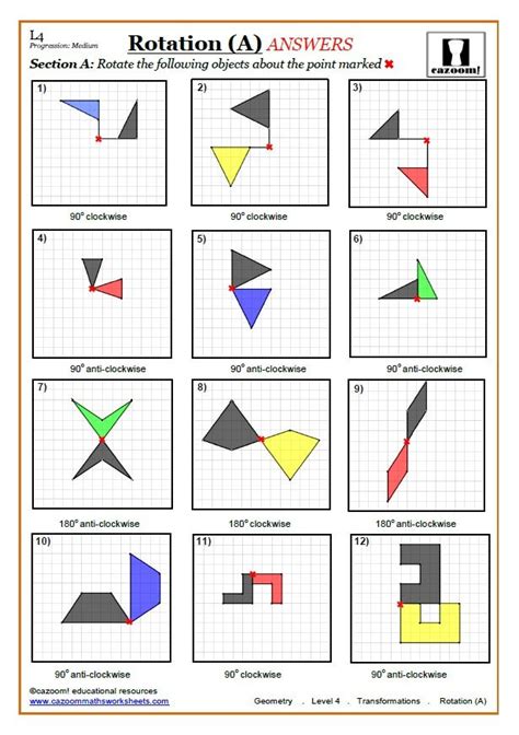 6th Grade Symmetry And Transformation Worksheets Mathskills4kids Com Recognizing Transformations 6th Grade Worksheet - Recognizing Transformations 6th Grade Worksheet