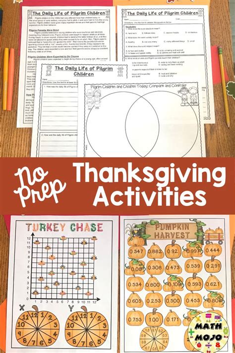 6th Grade Thanksgiving Activities Design Corral 6th Grade Thanksgiving Activities - 6th Grade Thanksgiving Activities