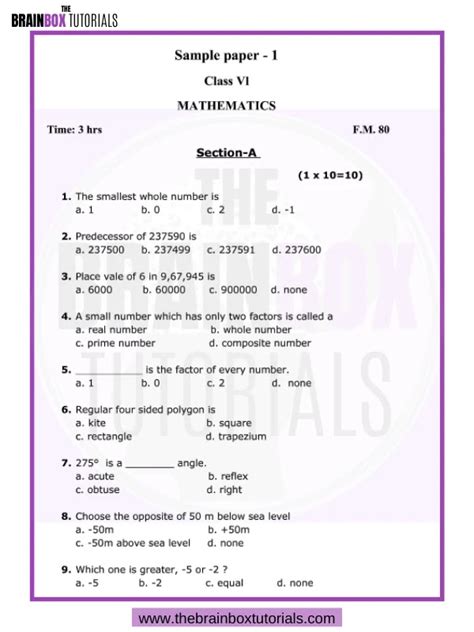 6th Math 039 S August 2021 Worksheets 33 Math Workshhets - Math Workshhets