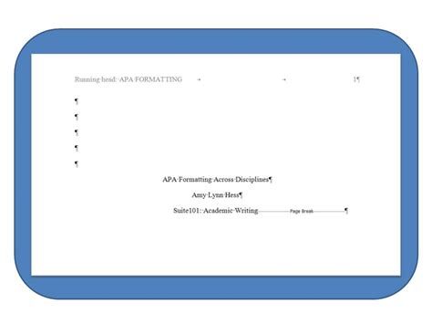 Full Download 6Th Edition Apa Title Page 