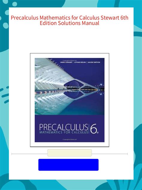 Read 6Th Edition Pre Calculus Solution Manual 