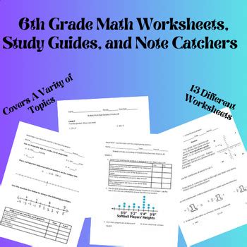 Read Online 6Th Grad Mathematics Glencoe Study Guide And Intervention 