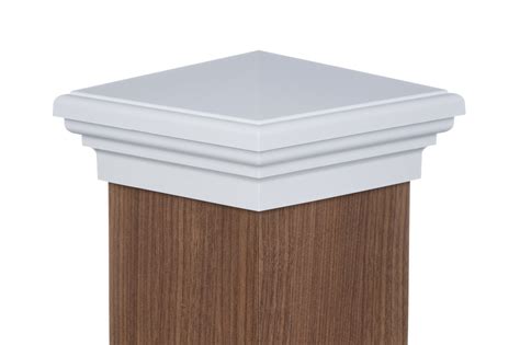 6x6 Post Cap │White Pyramid │ Fence Post Caps │Deck Post Caps│American Made