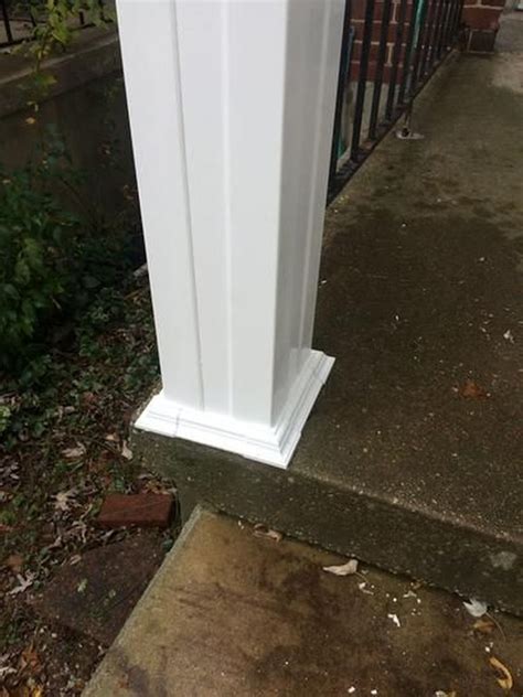 This two-piece cover can connect around posts, making installation p