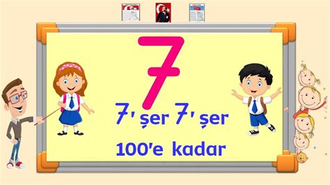 7 Şer Ritmik Sayma 100 e Kadar.