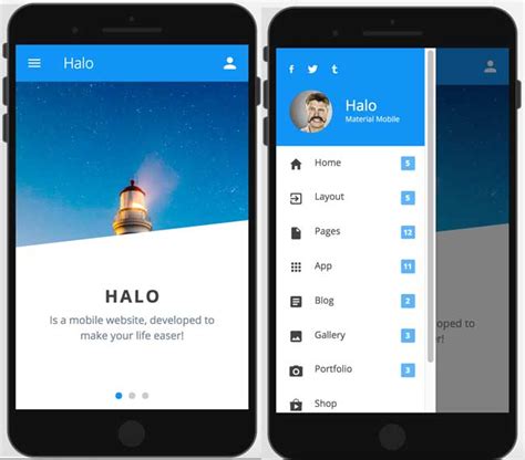7+ Best jQuery Mobile Templates
