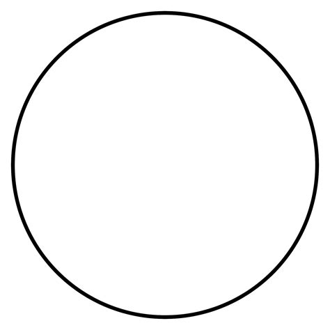 7+ Free Printable Blank Circle Template How To Wiki Circle template