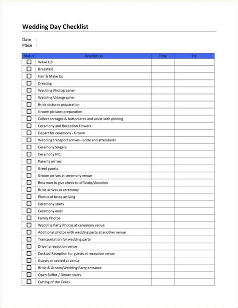 7+ Microsoft Word Checklist Template Bookletemplate regarding Another