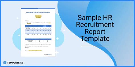 7+ Recruitment Report Template DocTemplates