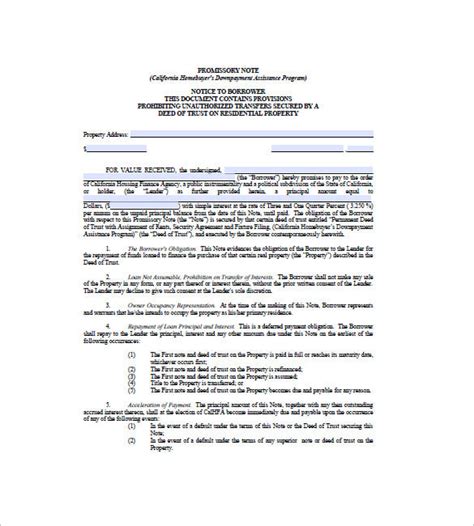 7+ Secured Promissory Note Free Sample, Example, Format Download!