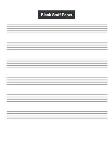 7+ Staff Paper Samples Sample Templates