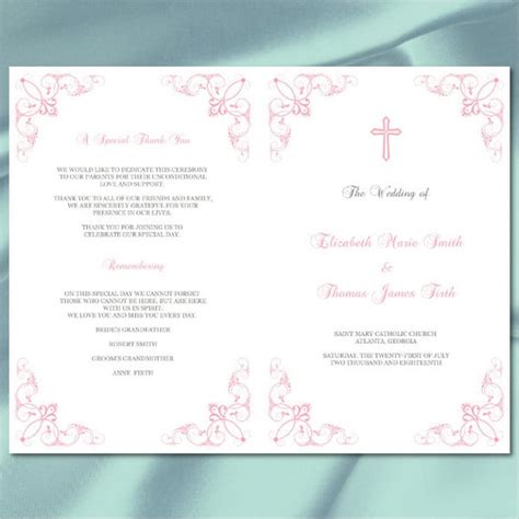 7+ Wedding Reception Program Templates PSD, Vector EPS, AI