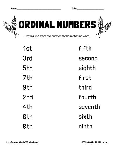 7 116 Top Ordinal Numbers Worksheets Teaching Resources Ordinal Number Worksheet - Ordinal Number Worksheet