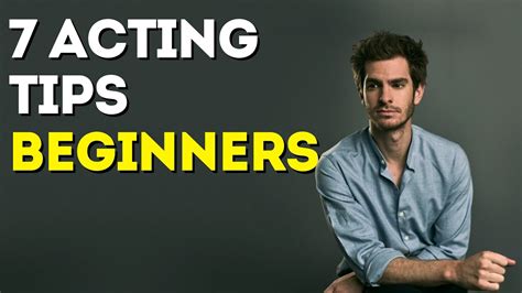 7 Acting Tips You Can Implement NOW - muktibox.com
