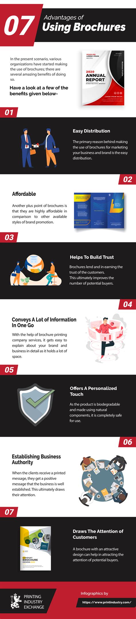 7 Advantages of Using Brochures