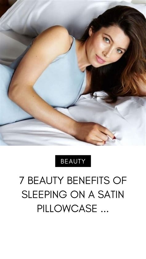 7 Beauty Benefits of Sleeping on a Satin Pillowcase ...