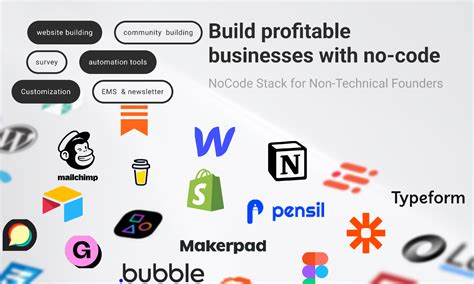 7 Best NoCode Apps and Tools to Build Your Next Startup Zyro Blog