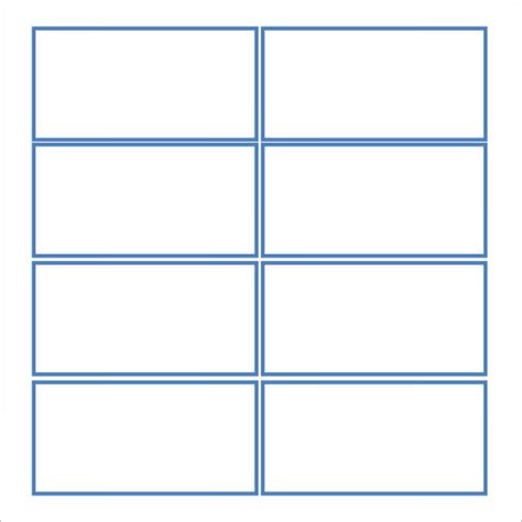 7 Blank Note Card Template SampleTemplatess SampleTemplatess