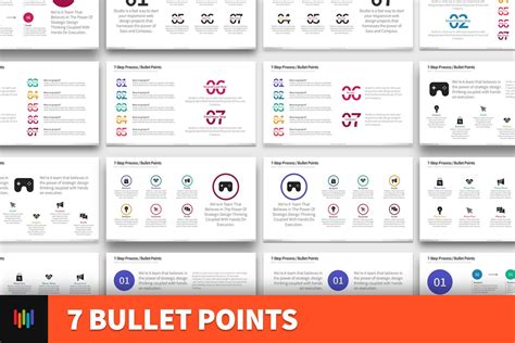 7 Bullet Points PowerPoint Template PSlides