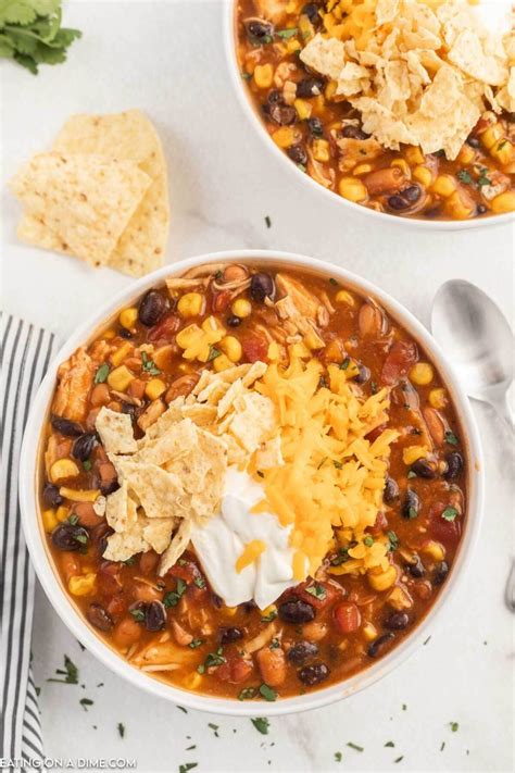 7 Can Taco Soup Recipe - eatingonadime.com