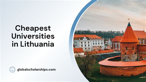 7 Cheap Universities in Lithuania for International Students