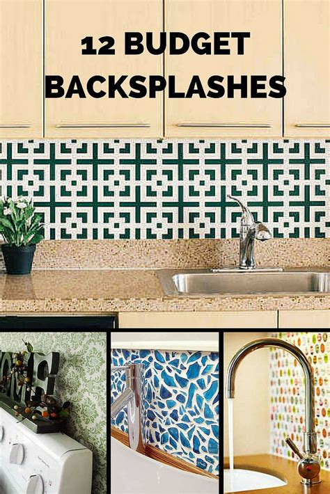 7 Clever Kitchen Backsplash on a Budget Ideas For Your …