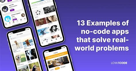 7 Examples of NoCode Apps That Solve RealWorld Problems