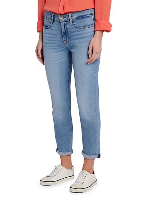 7 For All Mankind Edis Josefina Feminine Boyfriend Jeans TheBay