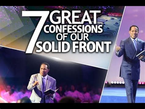 7 Great Confessions of Our Solid front by Pastor Chris