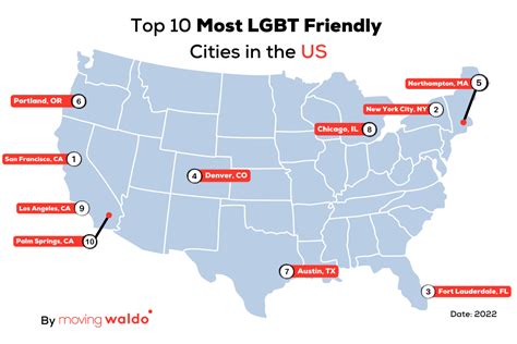 7 Most LGBTQ+ Friendly Places To Live In The US, Ranked