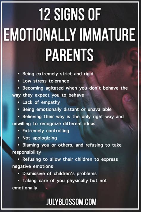 7 Signs of Emotionally Immature Parents and How Adult Children …