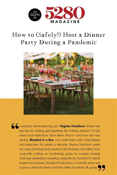 7 Tips to Safely Host a Gathering Amid the Pandemic