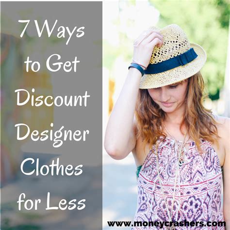7 Ways to Get Discount Designer Clothes for Less