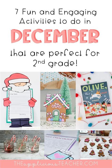 7 Activities To Do In December For 2nd Christmas Activities For Second Grade - Christmas Activities For Second Grade