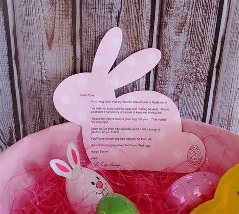 7 Adorable Easter Bunny Letters Cassie Smallwood Writing To The Easter Bunny - Writing To The Easter Bunny