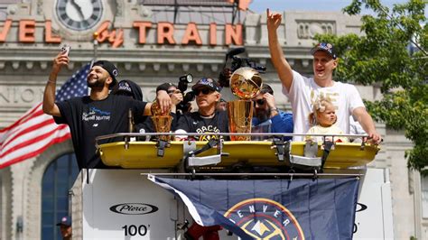 7 best moments of the Nuggets victory parade