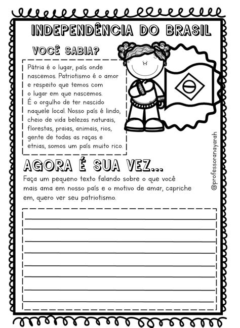 7 De Setembro Atividades