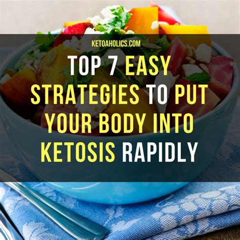 7 fast and effective ways to get into ketosis