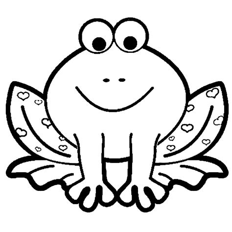 7 Fun Frog Coloring Pages For Kids Simple Frog Coloring Pages For Preschool - Frog Coloring Pages For Preschool