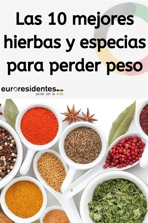 7 hierbas para perder peso - Mejor con Salud - Mejor con Salud