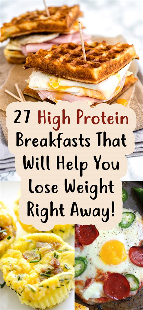 Dec 7, 2023 · One good way to ensure you start to lose weight is by having a high-protein breakfast. A high-protein breakfast for weight loss includes more protein and fewer carbs. The advantage is that protein is slower to digest. So, you remain full for longer. In this article, you can find the best healthy breakfast ideas for weight loss. Have fun with ... . 