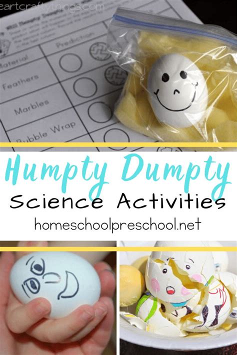 7 Humpty Dumpty Preschool Science Activities Humpty Dumpty Science - Humpty Dumpty Science