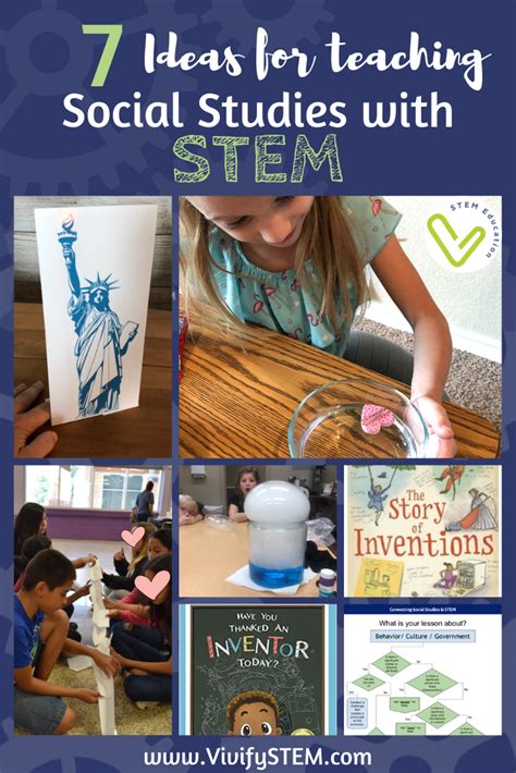7 Ideas For Teaching Social Studies With Stem Social Science Activities - Social Science Activities