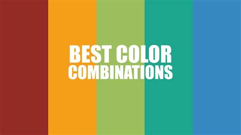 7 Kombinasi Warna Terbaik Untuk Presentasi Anda Rona Warna Warna - Warna Warna